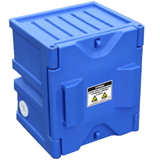 強腐蝕性化學品安全儲存柜，4Gal/15L/藍色/線性低密度聚乙烯